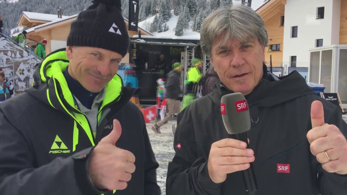 Bernhard Schär mit Michael von Grünigen