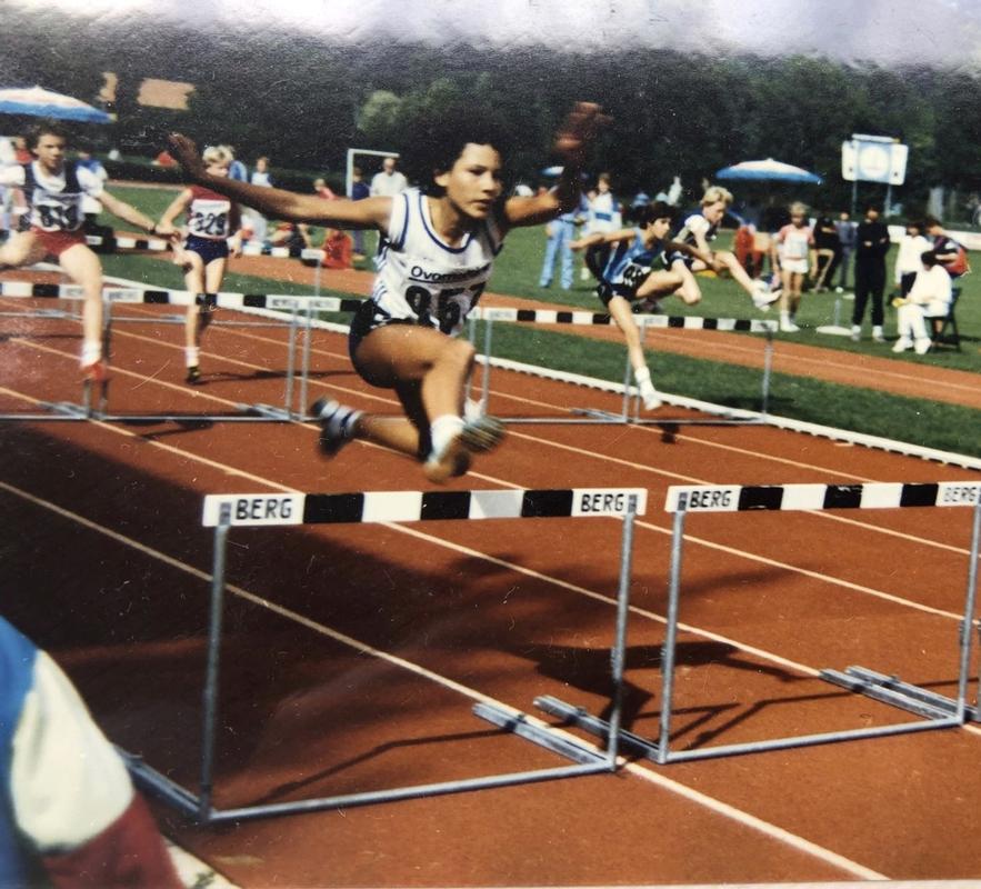 Janine Geigele Hürdenlauf