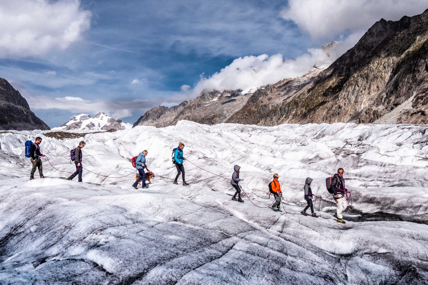 Vom Grossen Aletschgletscher ins modernste Museum der Alpen
