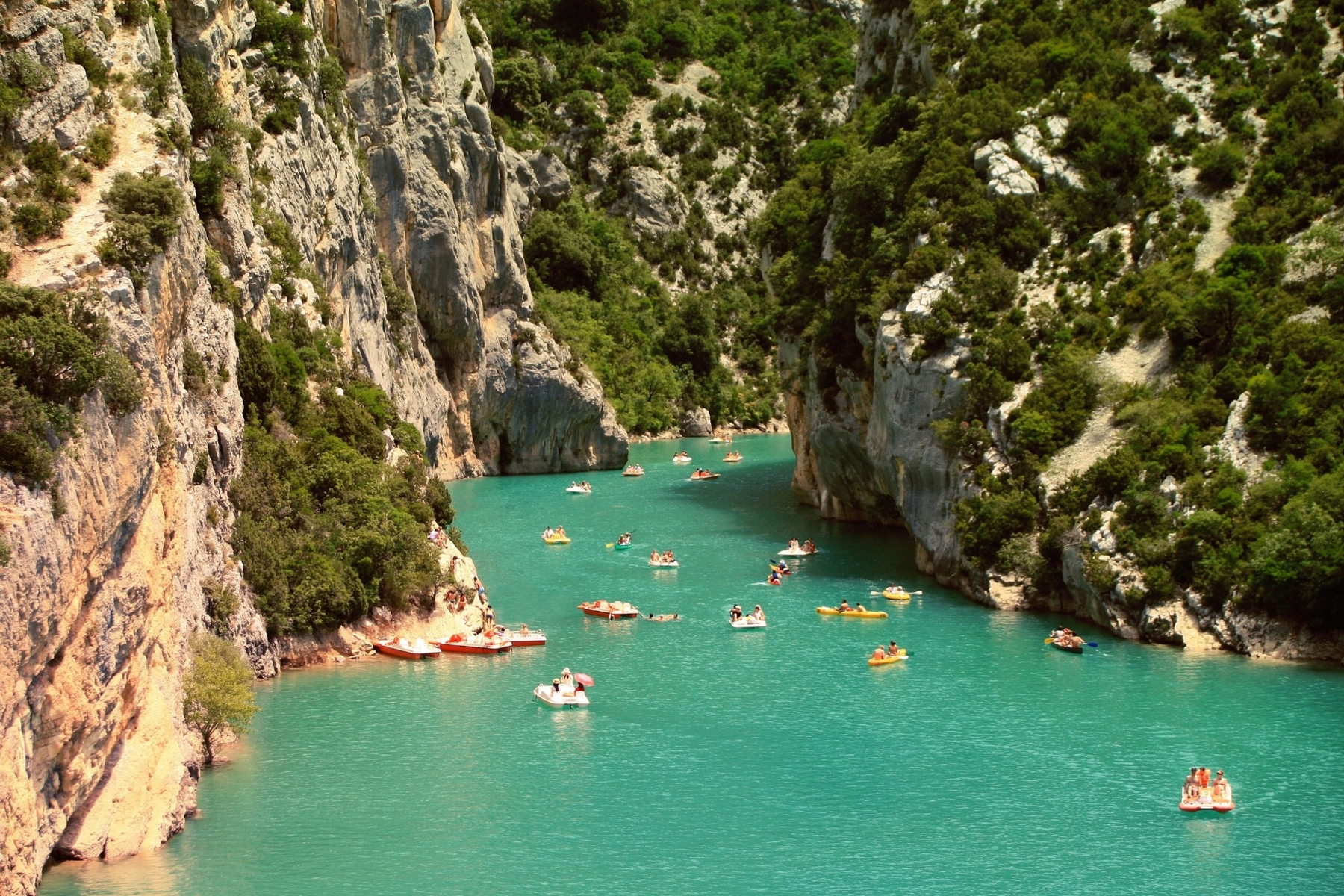 Kanufahren in der Ardèche